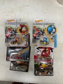 Lot of 6 hot wheels diecast cars