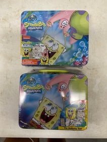 Lot of 2 Spongebob Squarepants activity set's