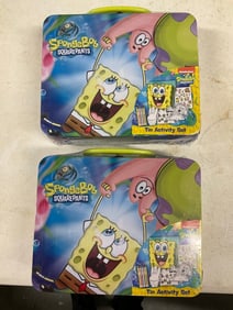 Lot of 2 Spongebob Squarepants activity set's