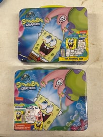 Lot of 2 Spongebob Squarepants activity set's