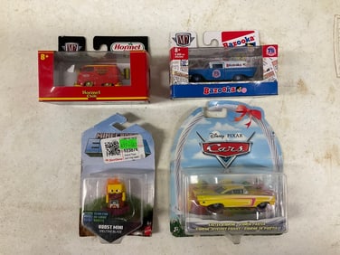 Lot of 4 diecast cars