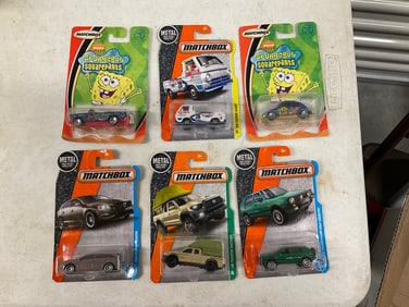Lot of 6 matchbox diecast cars