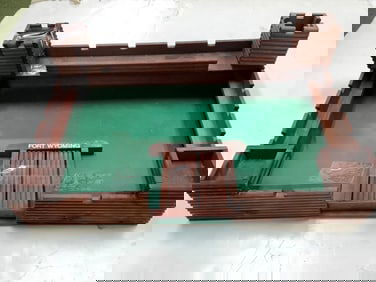 Vintage Fort Wyoming wooden play fort