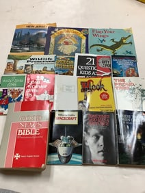 Vintage Children's books(Flap Your Wings, My Book of Christmas Carols,Wildlife Preserves, and more)