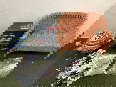 Various Glass Plates, Candle Holders and more (Tallest - 5.5in)