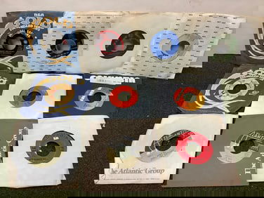 Vintage 45's(Tom Jones, Cristy Lane, Patti Page, and more)