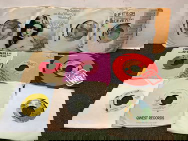 Vintage 45's(Janis Ian, Roy Orbison, Rick Dees, and more)