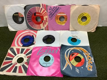 Vintage 45's(Bobby Darin, Mariah Carey, Merle Haggard, and more)