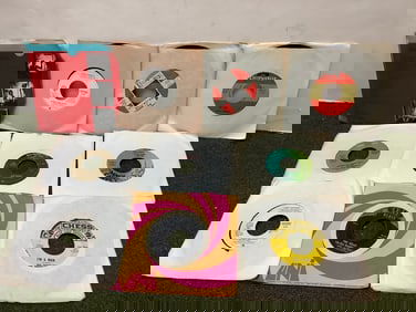 Vintage 45's(The Platters, The Hondells, Sandy Nelson, and more)