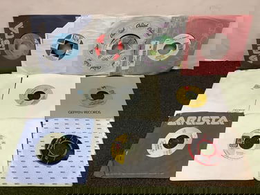 Vintage 45's(Dire Straits, The Dixiebells, Dion, and more)