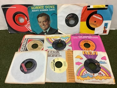 Vintage 45's(Neil Diamond, James Brown, Gwen Guthrie, and more)