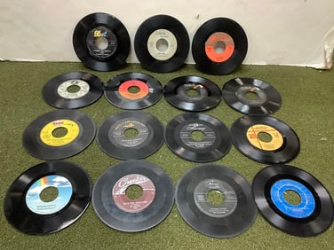 Vintage 45's(Teresa Brewer, Patti Page, Marvin Gaye, and more)