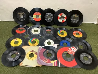 Vintage 45's(Bobby Darin, Bobby Vinton, The Critters, and more)