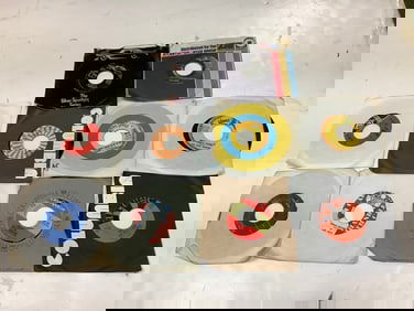 Vintage 45's(Bo Diddley, Neil Diamond, The Del Vikings, and more)