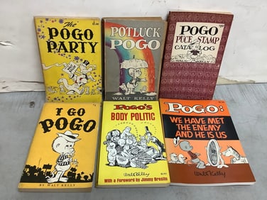 Vintage book and illustrations