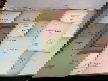 Vintage song books (MOZART, QUATUOR and more)