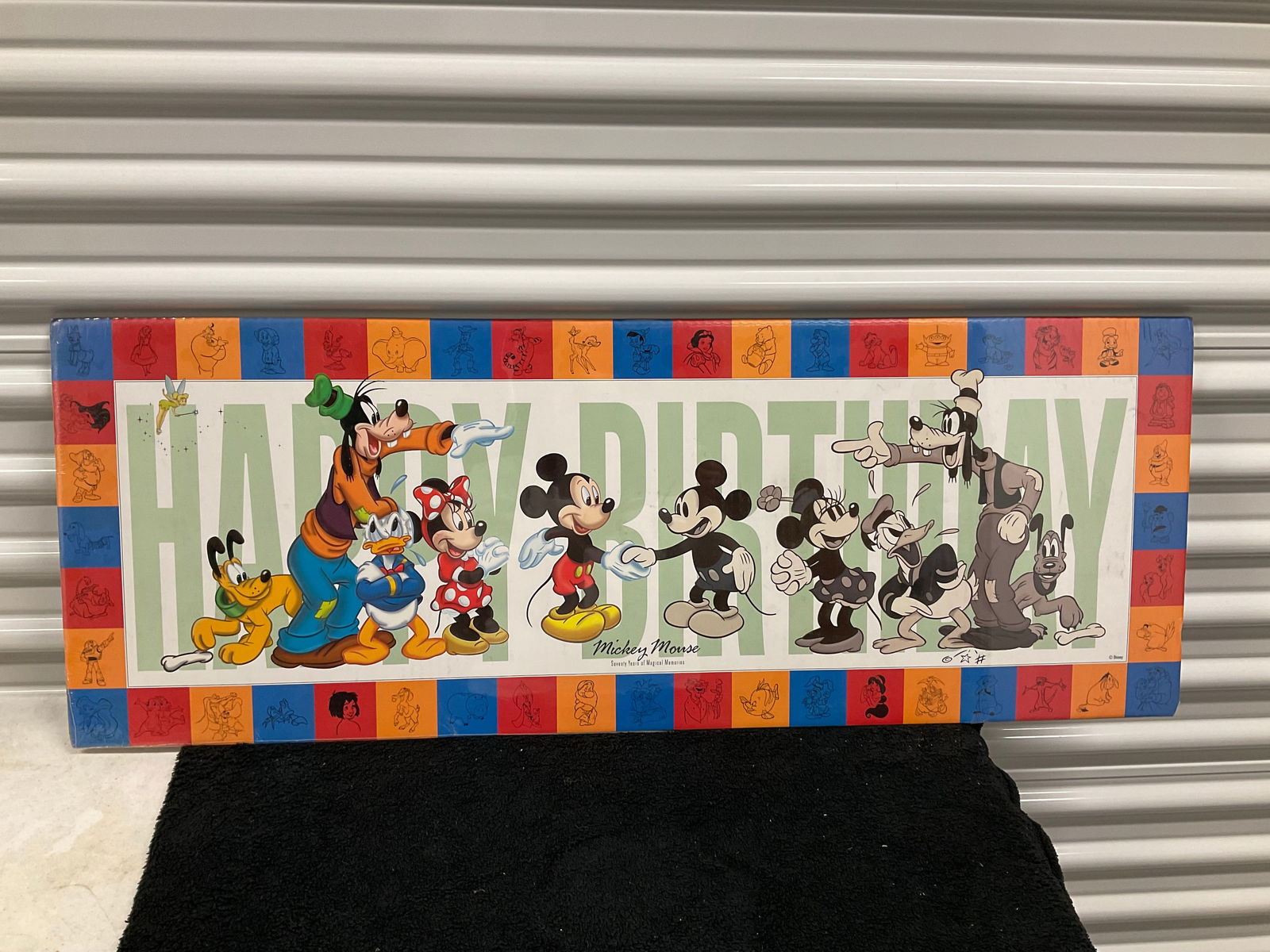 Cast Member Exclusive Commemortive Print "Happy Birthday Mickey Mouse" 75th Birthday wtih COA Still (1 of 1)