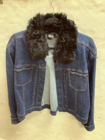 Carole Little jean jacket size 16