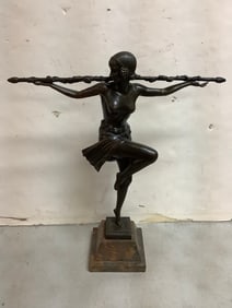 Pierre Le Faguays Bronze Maste 10in tall