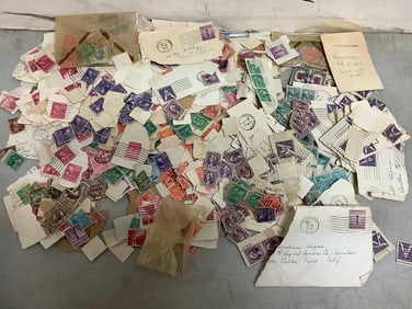 Large lot of Vintage stamps