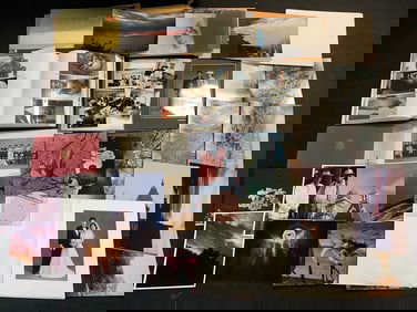 Photo album, photographs and chinese CD various sizes