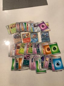 Big lot of pokemon cards english and japanese vintage to modern