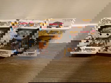 Boruto naruto anime funko pops (slight box damage)