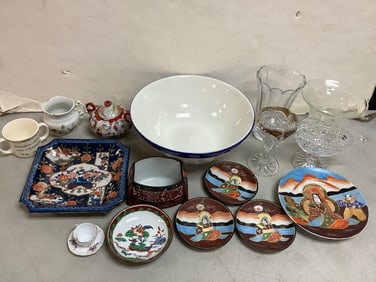 ANTICA FORNACE bowl, decorative plates, candy dish and more 8.25in tallest