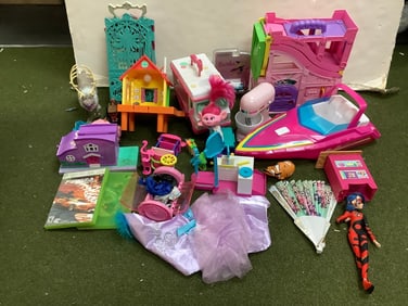 Barbie, Disney, troll toys and more