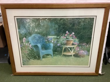 Framed artwork 44x35