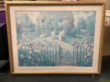 Framed artwork 27x35