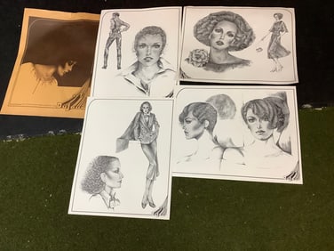 Art's DuJour sketch prints 16x20