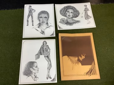 Art's DuJour sketch prints 16x20