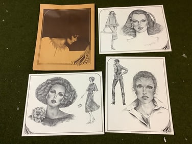 Art's DuJour sketch prints 16x20