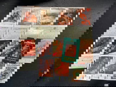 1970's playboy calendars