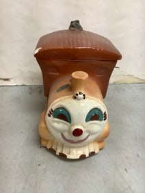 STARNES 904 CALIFORNIA train jar 9x7.5x12.5