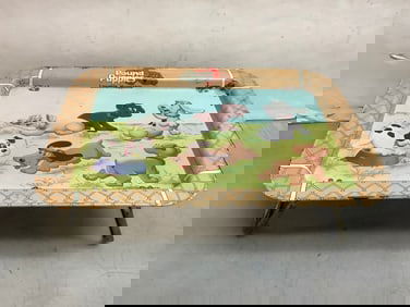 Pound puppies serving tray 6x17.25x12.5