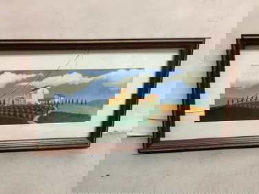 Lighthouse print 13x7