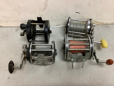 Vintage fishing reels