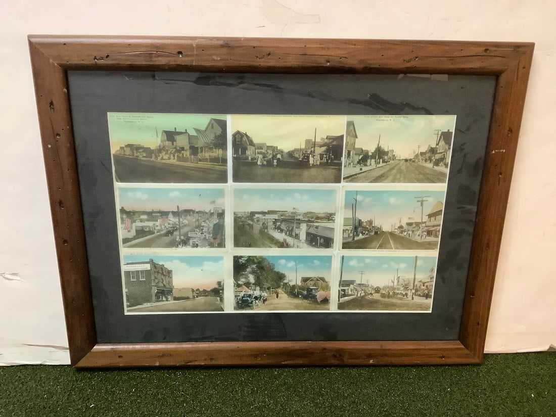 Framed keansburg photographic collage 17x22.5: Framed keansburg photographic collage 17x22.5