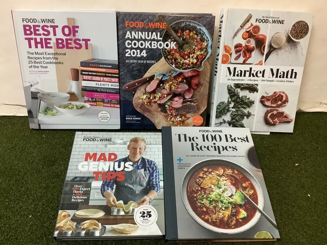 Food & wine Cook books: Food & wine Cook books