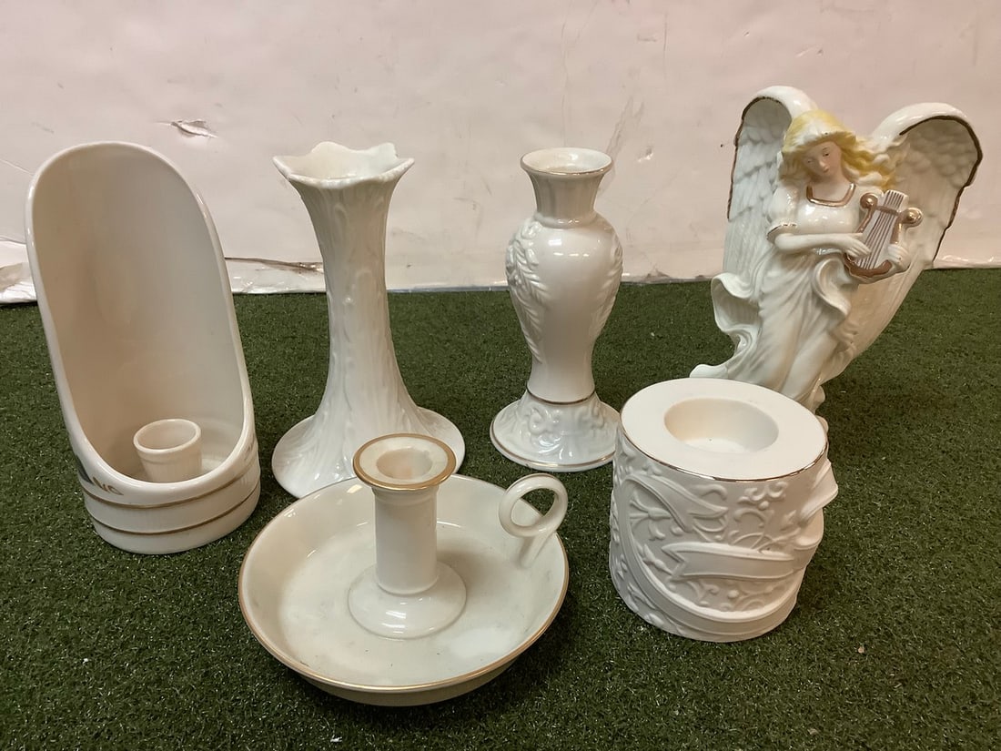 LENOX candle holders 8.5 in tallest (1 of 1)