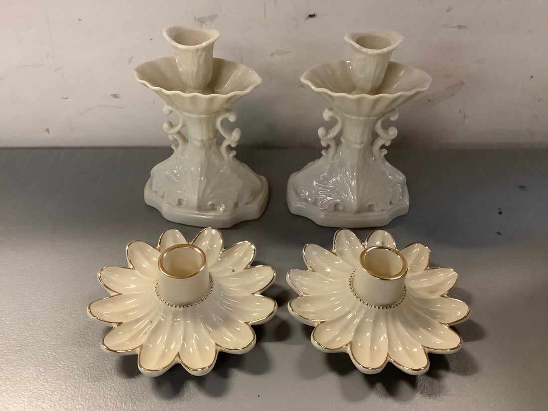 Ceramic Lenox Candle Holders (Tallest - 6in) (1 of 1)