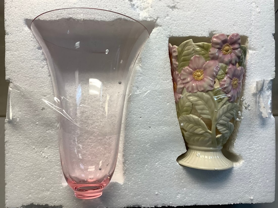Various Vases (Lenox and more) Tallest - 8.5in: Various Vases (Lenox and more) Tallest - 8.5in