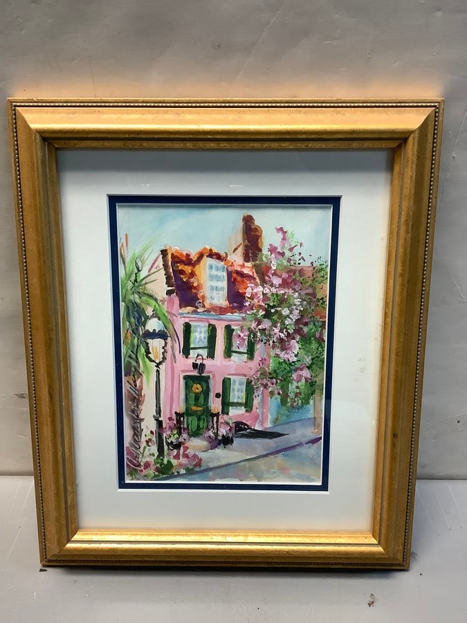 Framed watercolor artwork(10in.x12in.) (1 of 1)