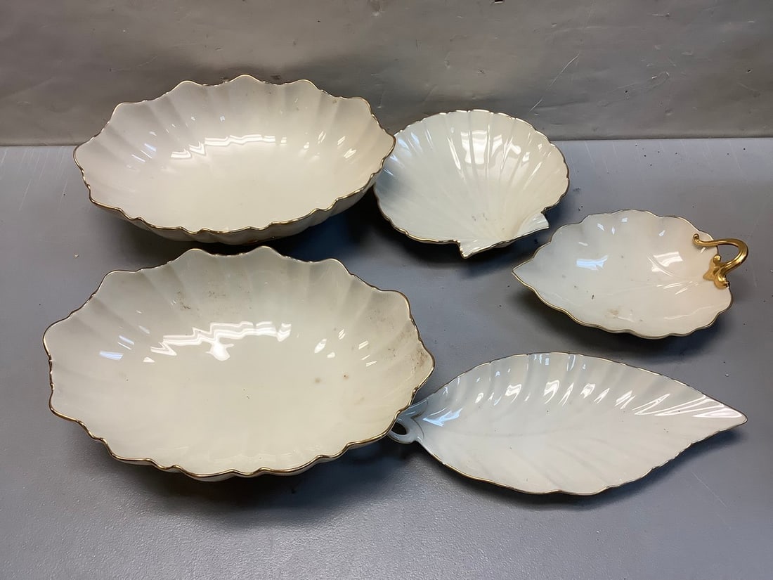 Various Ceramic Lenox Bowls/Plates (Largest - 11in.x7.5inx3in): Various Ceramic Lenox Bowls/Plates (Largest - 11in.x7.5inx3in)