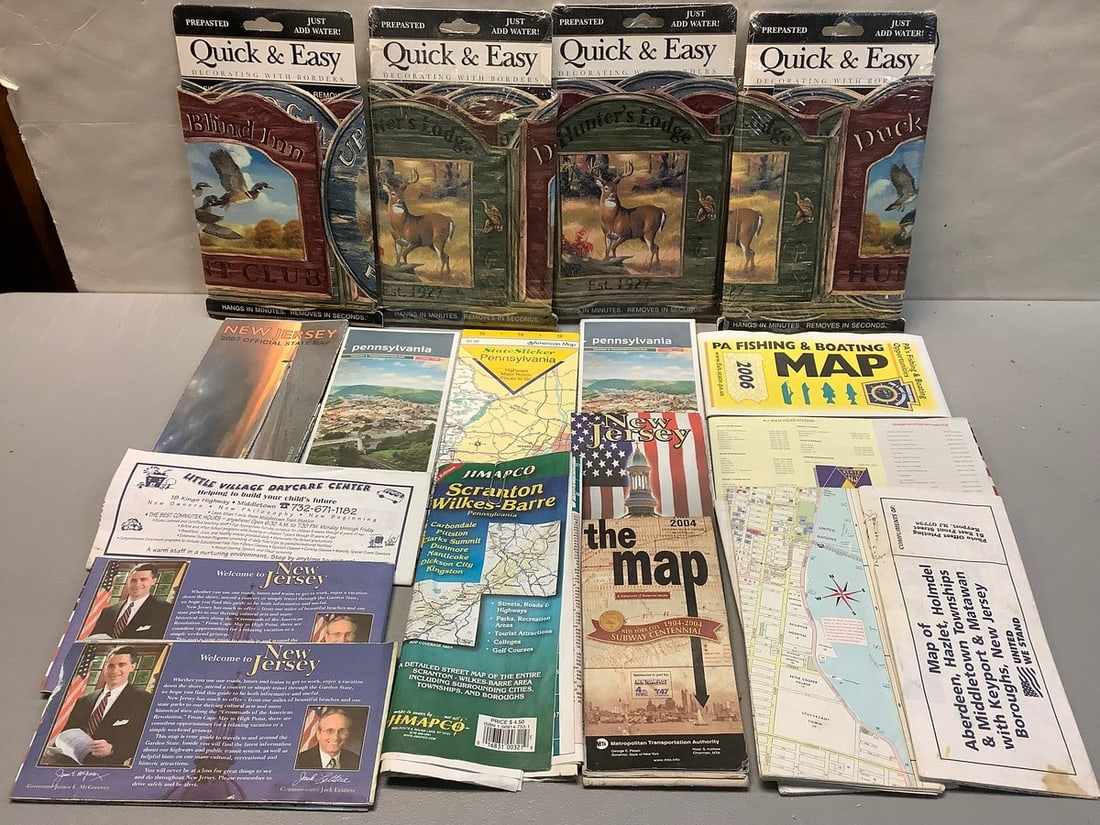 Various travel maps and more: Various travel maps and more