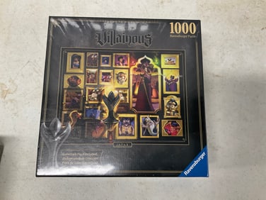 Disney Villainous 1000 piece puzzle Jafar