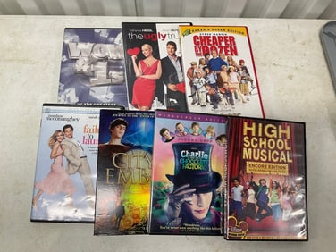 Lot of 7 DVD's