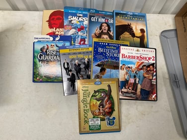 Lot of 9 Movies